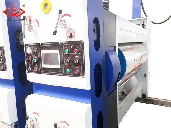 4 Colors Corrugated Cardboard Box Digital Making Printing Machine - Image 6