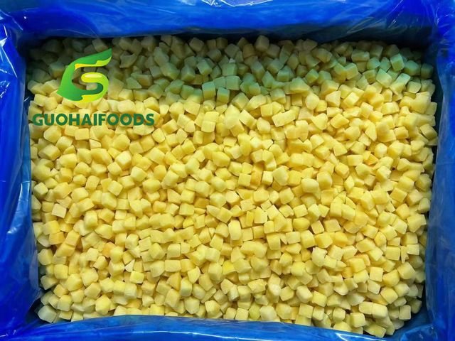 wholesale sweet Frozen peach slice/ IQF yellow peach slice dices from china factory price export - Image 3