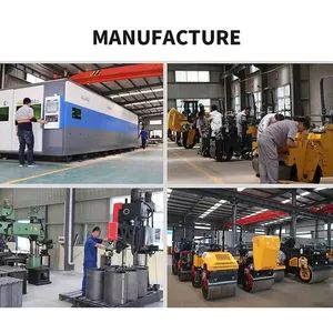 Large Scale (SDLR R50) Double Wheel Pavement Ride-on Road Roller with CE Approved - Image 3