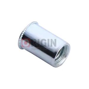 Reduced Countersunk Head Round Body Open End Threaded Inserts /Rivet Nuts - Image 3