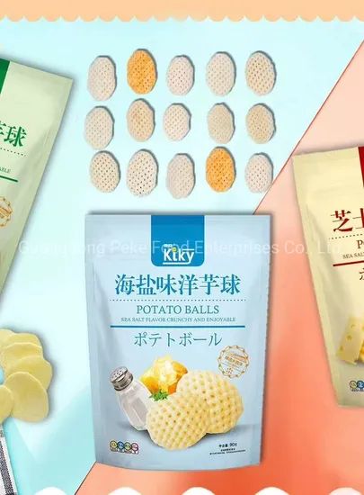 Single Thread Snacks Double Layer/Single Layer Snacks Pellet/3D Snacks Pellet/Semi-Finish ...