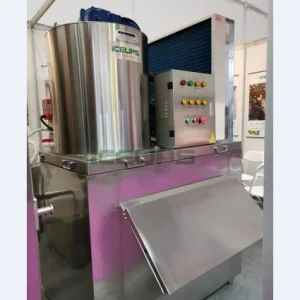 500kg/Day Flake Ice Making Machines Flake Ice Maker Origin China Condition New Trademark ICEUPS Certification CE Refrigerant R404A - Image 1