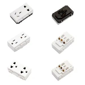 OEM Electrical Outlet Multi Function Wall Power Socket with Protective Door - Image 5