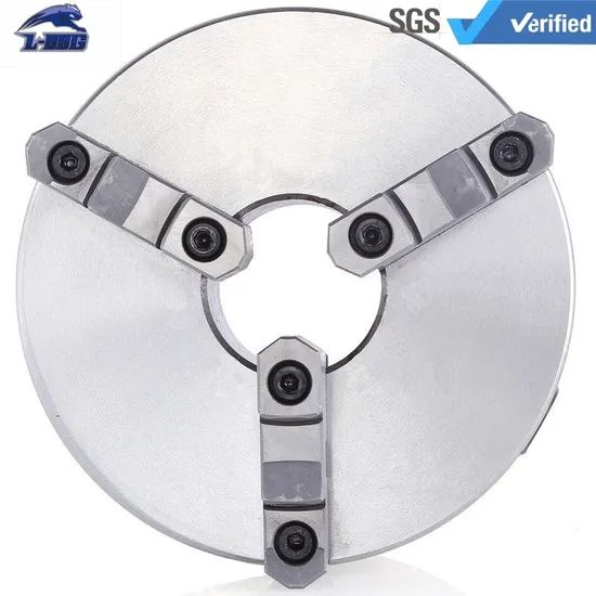 Three-Jaw Self-Centering Manual Lathe Chuck 4