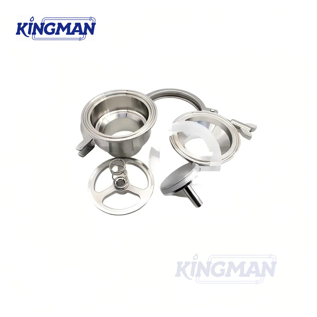 304/316L Sanitary Hygienic Stainless steel Check Valve for Hygienic Fluid Control - Image 4