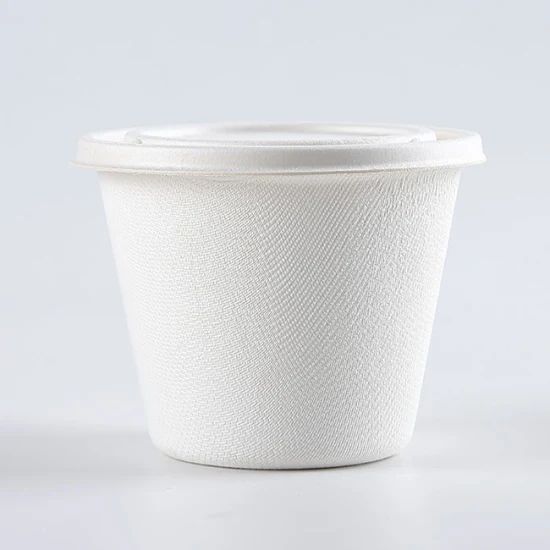 16oz Plastic Free Eco Friendly Biodegradable Disposable Food Containers Soup Bowls - Image 1