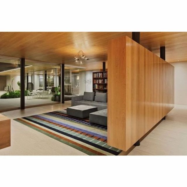 Brown Modern Hotel Modular Wooden Partition Color Brown Finishing Matte Material Wooden Appearance Modern Wall Thickness 20 - Image 2