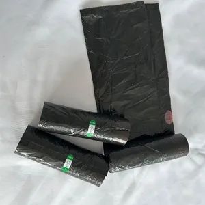 Trash Drawstring Compostable Plastic Garbage Bag with Household - Image 4