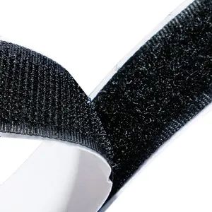 Professional Self-Adhesive Good Quality Nylon Hook&Loop Back Glue Stock Stock Origin China Material Nylon Style Fastener - Image 1