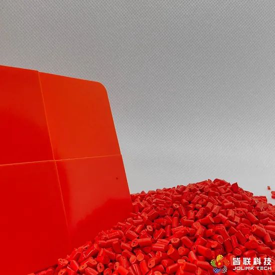 Orange-Red POM Masterbatch Specially in Engineering Plastics Origin China Content Custom Trademark Jolink Model NO. - Image 3