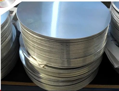 3003 Aluminium Circle for Deep Drawing MOQ 1 Ton Alloy Alloy Shape Round Temper O - H112 Trademark HANLV Brand Name Hanlv - Image 4