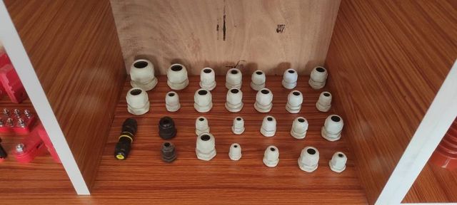 Pvc Pg Glands, IP44 Material PVC IP Rating IP44 Color multiple Thread Model all Packaging Type Box Country of Origin Made in - Image 1