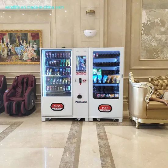 Customized Sticker Cost-Effective Double Cabinets Vending Machines - Image 4