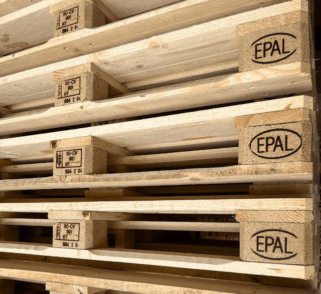 EPAL Pallets Material Wood Standard Ispm 15 Dimensions 1200 X 800 Mm Reusability Multiple Times With Proper Care Logistics Suitability International Transport - Image 9