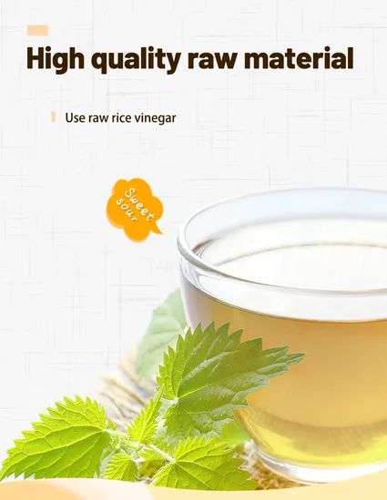Chinese OEM Best Selling Rice Vinegar 18L Type Fresh Form Liquid HS Code 44043 Trademark KINGZEST Sample Free Sample Origin Zhuhai - Image 4
