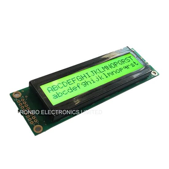 RB2002A 20x2 Character LCD COB Monochrome TN+FILM 30ms 1Y Type Character Trademark Ronbo Model NO. RB2002A HS Code 901383010 - Image 3