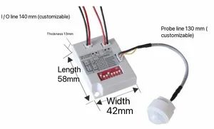 Ceiling Mounting Motion Sensor Light Switch 220V Mini Position Signal Indoor 360 Degree Separate PIR Motion Detector Sensor - Image 6