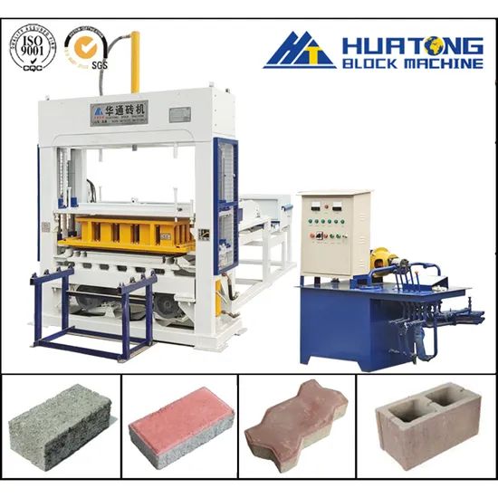 Concrete Block Making Machine Qt4-15 Semi-Automatic Brick Machines in Zambia - Image 6