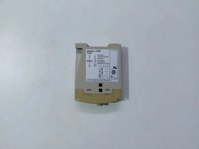 Omron H3D Timer MAKE: OMRON MADE: TAIWAN MODEL NO: H3D PRODUCT: TIMER Ships to: WORLDWIDE Contact Rating 5a 250vac Load Type Resistive - Image 2