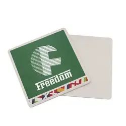 Promotional Heat Transfer Ceramic Absorbent Paper Coaster Trademark WENHUI Design Customized HS Code 4414009090 Origin Ningbo, - Image 3