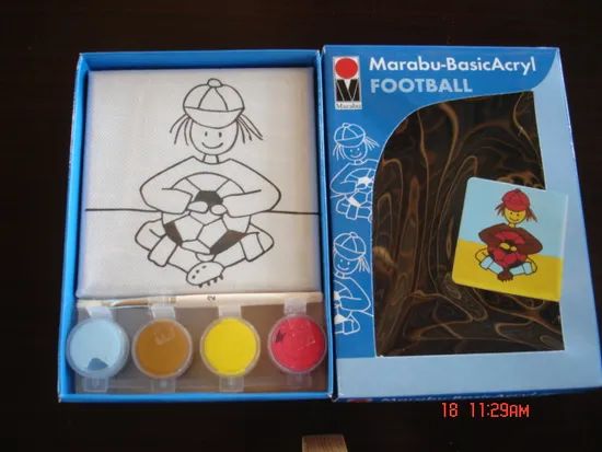 Kid Friendly Drawing Set Color Paint for Kids - Image 1
