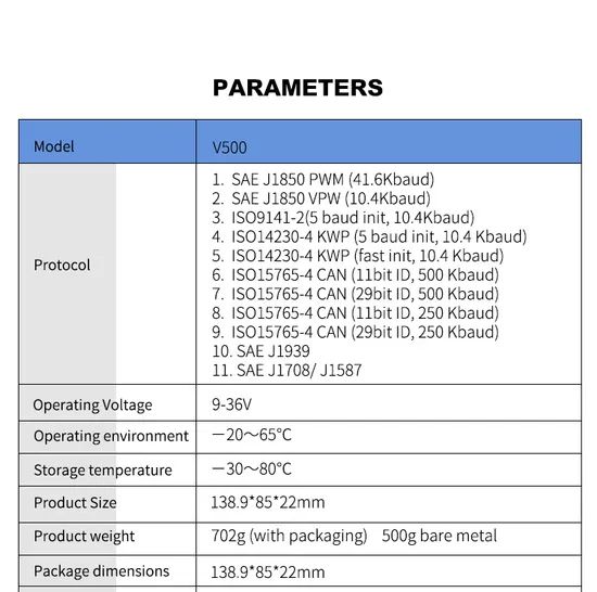 OBD2 Scanner Heavy Duty Truck Scanner Car Code Reader Diesel Diagnostic Tool - Image 6