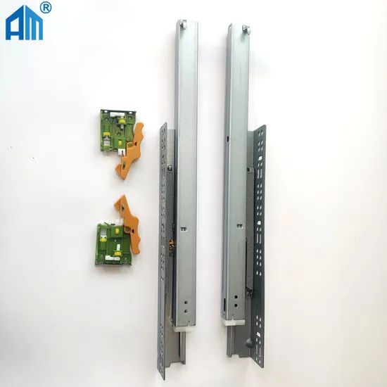 Push to Open Hidden Telescopic Rails Undermount Concealed Drawer Slide - Image 3