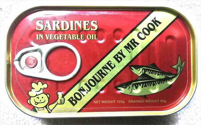 Canned Sardines in Vegetable Oil 125ml Club Can - Image 1
