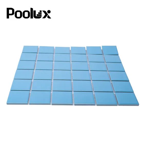 Pool Tiles for Swimming Pool with Ceramic Pool Mosaics Color Blue OEM/ODM Yes Size 300*300 Shape Square Thickness 6mm Model - Image 3