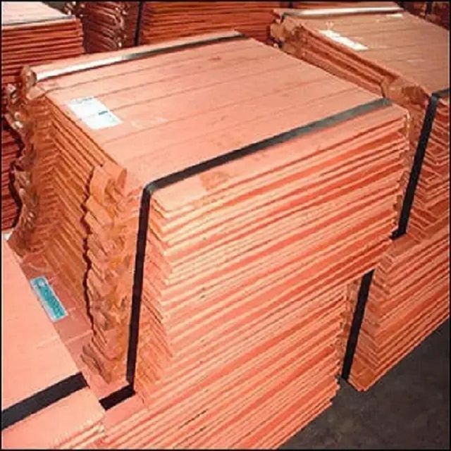 Factory Price Pure 99.99% Oxygen Cathode Electrolytic Copper Cathodes Sheet Plate - Image 5