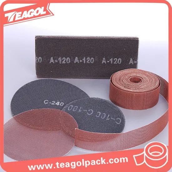 Mesh Sanding Screen Abrasive Sanding Sponge HS Code 68053000 Model NO. TGMSSASS Origin Ningbo, China Production Capacity More Than 2x40'Containers / - Image 4