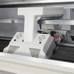 Blue Computerized Flat Knitting Machine for High-Efficiency Raschel Blanket Manufacturing - Image 2