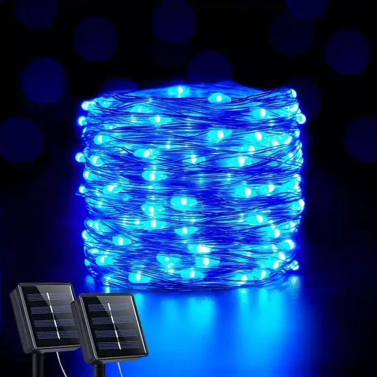 Solar Light String, LED Light, Colored Light, Copper Wire Light - Image 6