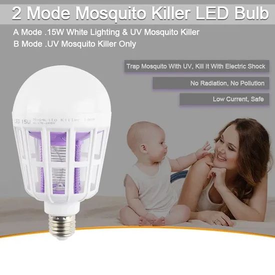 LED Lighting Bulb Pest Control Bug Zappers Lamp - Image 5