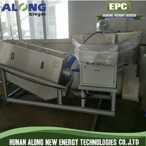 Screw Stacked Type Biogas Slurry Sludge Dewatering Machine Solid Liquid Separator Spiral Dehydrator - Image 2