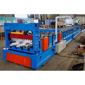 Teel Decking Floor Roll Forming Line Tile Making Machinery Steel Deck Roll Forming Machine - Image 3