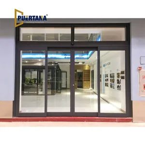 Escape Emergency Exit Automatic Aluminum Slide Panic Break-out Door - Image 1