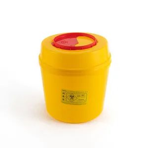 Medical Disposable Yellow PP Safety Box Waste Collection Box Sharp Container - Image 5