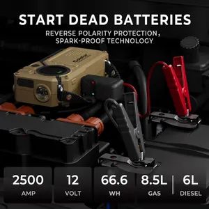 High Flow Digital Portable Air Compressor Efficient Tyre Inflator - Image 6