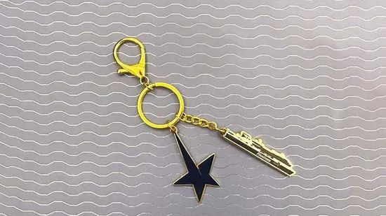 Metal Keychain Customization, Keychain Customization, Pendant Customization, Lettering Customization, Promotional Gift Customization, School Enterprise PVC Key - Image 1