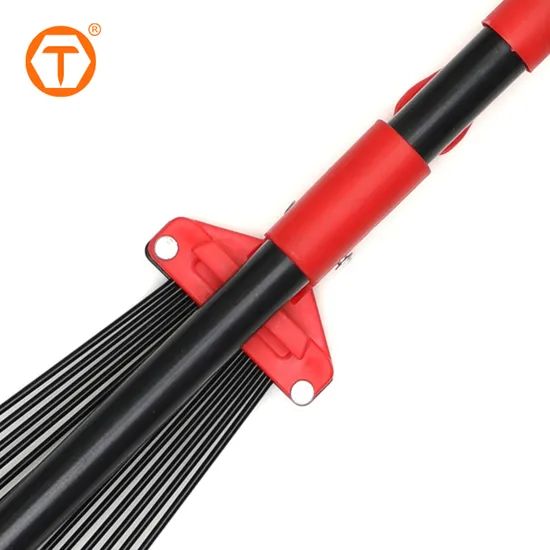 15 Teeth Steel Lawn Home Leaf Rake Weed Rake Origin China Scope Gardens Shape Flat Rake Model NO. GE5017 Teeth Single - Image 4
