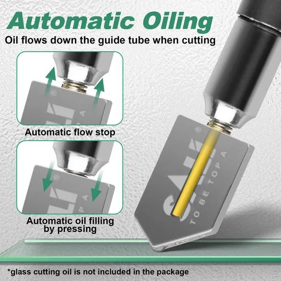 Sali 181mm Metal Cemented Carbide Blade Glass Cutter Color Gold Qty/CTN 240 Trademark SALI Origin Zhejiang Size - Image 6