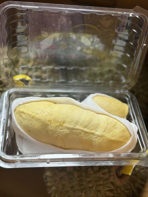 Premium Fresh Organic Whole Durian Mon Thong King of Fruits Original Taste From Thailand Rich & Creamy 500 g /pack (Whole) - Image 2