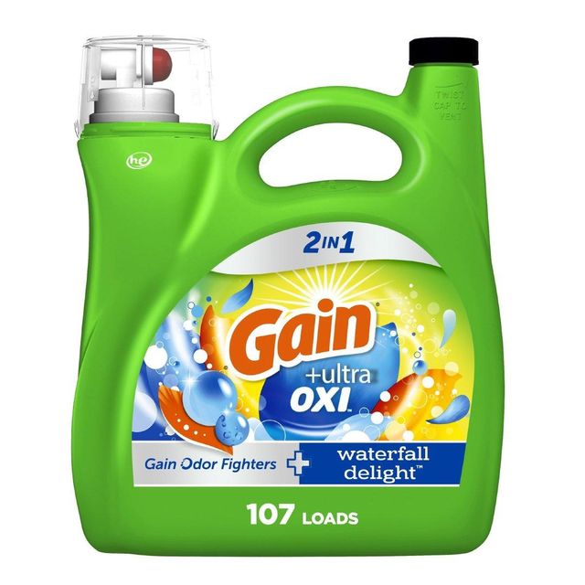 Wholesale Gain + Aroma Boost Laundry Detergent Liquid Soap, Island Fresh Scent, 107 Loads - Image 4