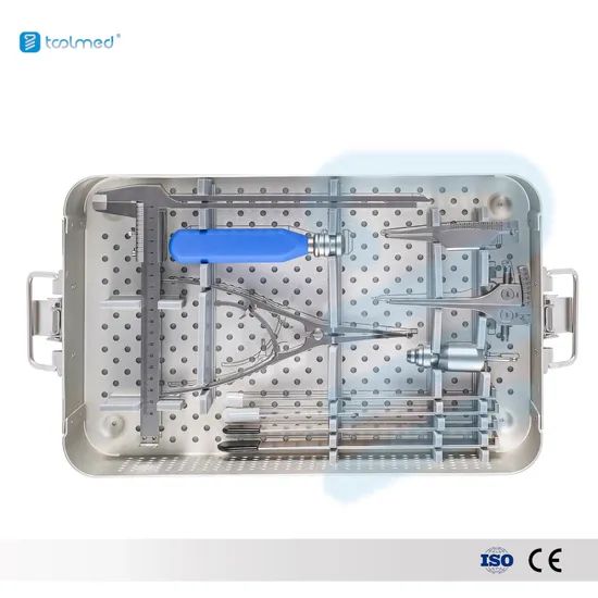 Orthopedic Surgical Instruments Set Medical Osteotomy Locking Plate Titanium System for Bone Cutting & Fixation in Surgery - Image 3