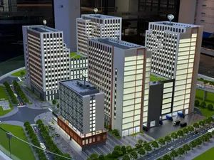 Interior Modern Design Real Estate Sand Table Architectural Building Scale Models - Image 2