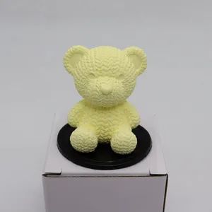 Bear Plaster Diffuser Scented Stone for Air Freshener Shape Bear MOQ 500PCS Logo Support Trademark TWS Size 4X4X5 Cm Packaging - Image 3