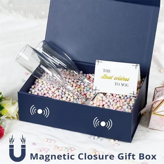 Best-Selling Magnetic Closure Foldable Gift Box - Multi-Event Holiday Packaging - Image 3