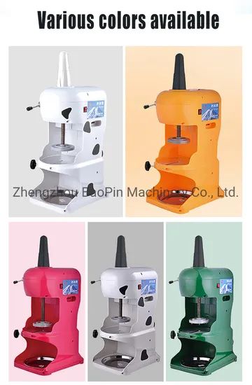 Commercial Ice Crusher Machine Snow Ice Shaver Machine Other Ice Cream Machines Shaved Ice Machine - Image 5