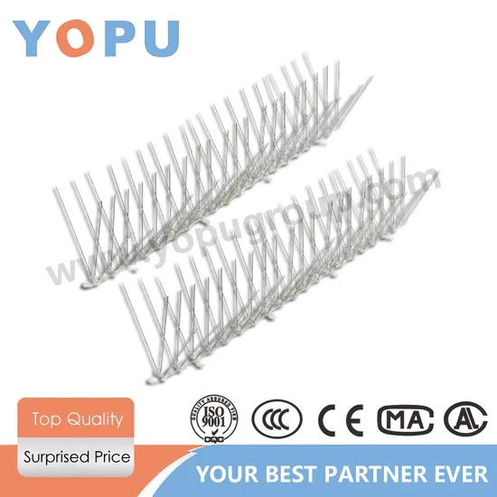 Effective Animal Control Fence Spike for Birds and Pets Origin China Color Sliver Pest Type Bird Trademark YOPU Model NO. - Image 5